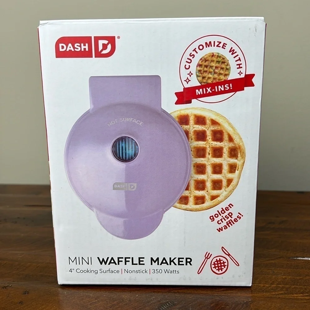 Last 1 - Dash • Mini Waffle Maker • Lilac
